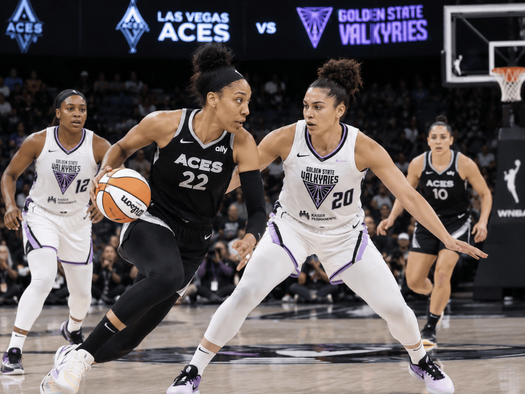Aces vs. Valkyries - AI Generated
