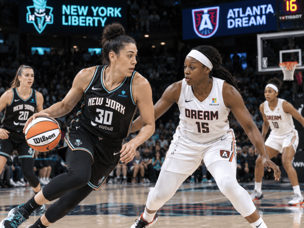 New York Liberty vs. Atlanta Dream AI-Generated Image